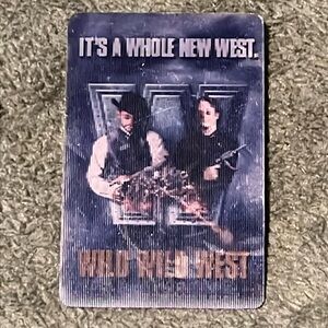 Wild Wild West (1999) promotional Lenticular 3-D Button - Used